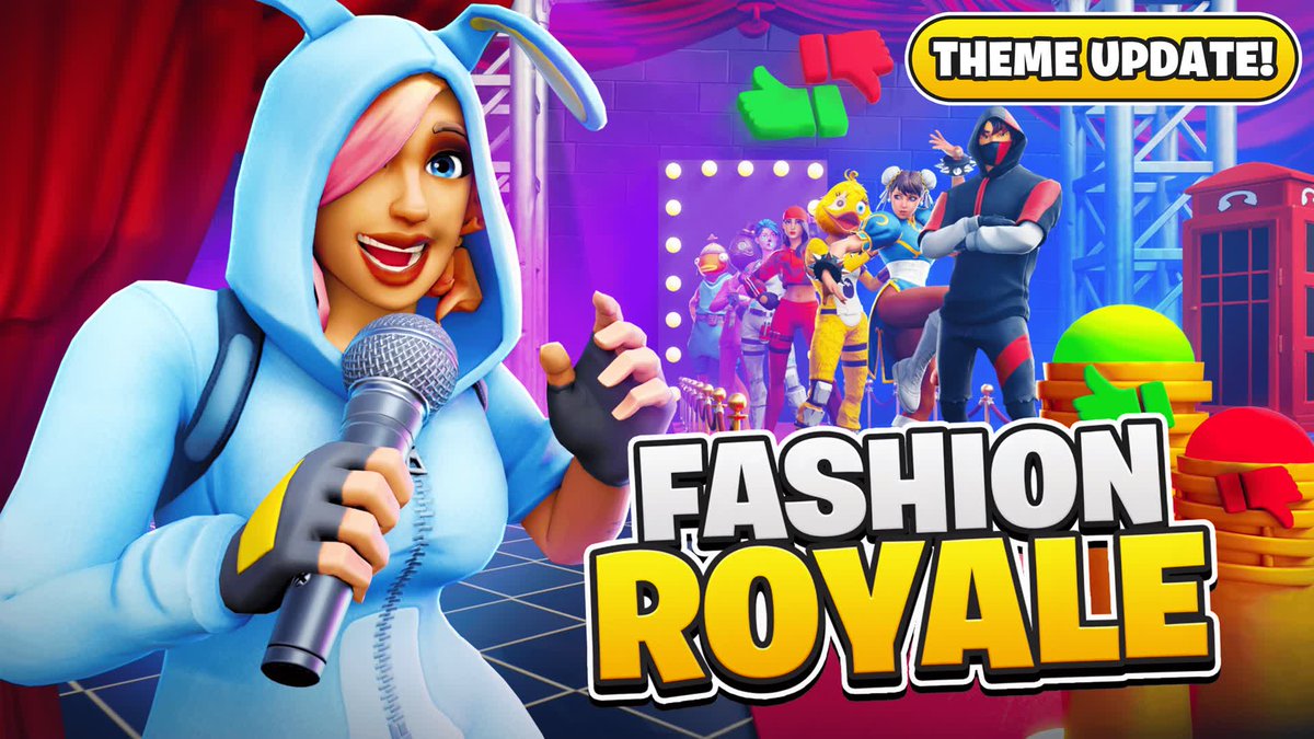If any Streamers would like the Admin Code please comment down below or DM me and I will try to get you approved! Fortnite Fashion Shows are so much fun to play on stream with the Community! This was the First Map I ever Created and it just launched a few weeks ago and is