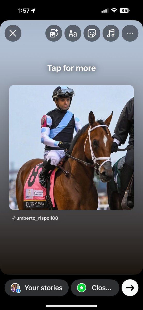HORSE WHISPERER (@sarfrandy) on Twitter photo It’s #TripleCrown or Bust for <a href="/Hildebrandts_LI/">Hildebrandts</a> - we are psyched to welcome <a href="/umbyrispoli/">Umberto Rispoli</a> to the team as we sponsor him on his way to winning the <a href="/PreaknessStakes/">Preakness Stakes</a> on board favorite #Journalism co-owned by <a href="/EclipseTBP/">Eclipse Thoroughbred Partners</a> <a href="/AronWellman7/">Aron Wellman</a> . See you in the winner’s circle! It’s #TripleCrown or Bust for <a href="/Hildebrandts_LI/">Hildebrandts</a> - we are psyched to welcome <a href="/umbyrispoli/">Umberto Rispoli</a> to the team as we sponsor him on his way to winning the <a href="/PreaknessStakes/">Preakness Stakes</a> on board favorite #Journalism co-owned by <a href="/EclipseTBP/">Eclipse Thoroughbred Partners</a> <a href="/AronWellman7/">Aron Wellman</a> . See you in the winner’s circle!