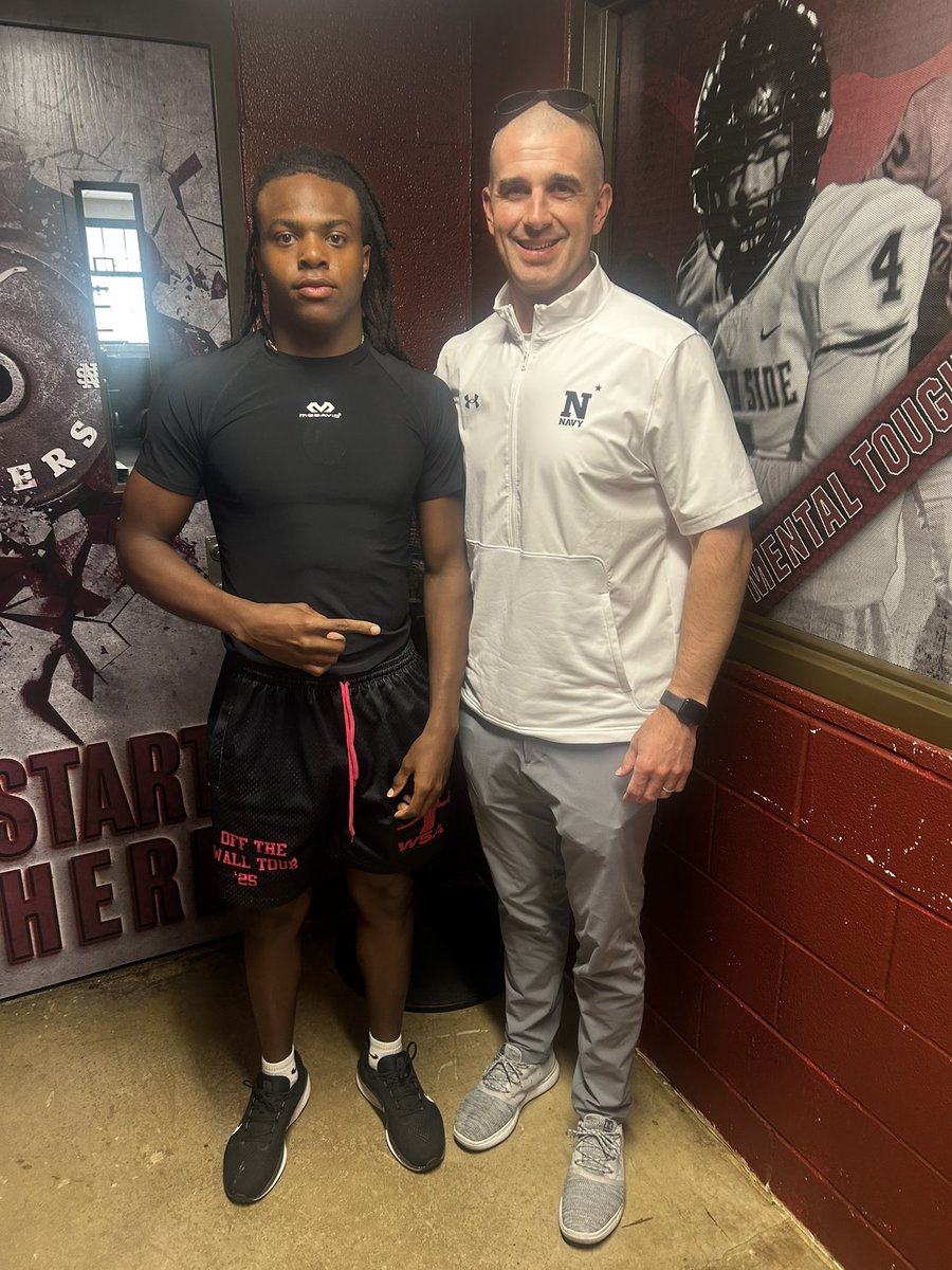 Everyone please join us in congratulating Trustin Holland in receiving another offer from such a prestigious program like the Naval Academy. We are all very proud of this young man!