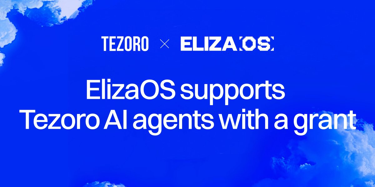 Honored to receive a grant from <a href="/elizaOS/">elizaOS</a> - more coming soon 👀