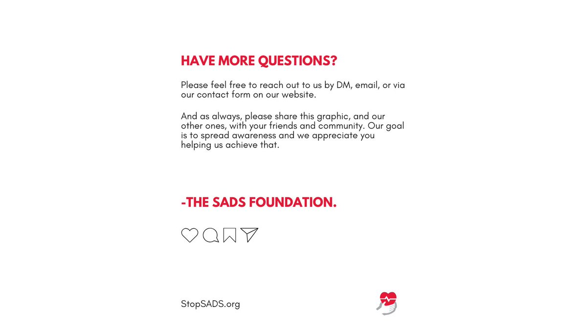 Introducing The Cardiac Conduction System 101. 
Our 101 series explains and showcases common terms, condition, anatomy, medical equipment, and more that are related to SADS Conditions. 

If you want something explained  in our 101 Series, comment it down below!