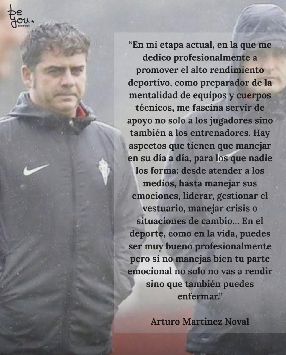 Be You Be Different (@beyoubedif) on Twitter photo Día Mundial del #Entrenador de #Fútbol
En BYBD vemos esta figura con la mirada de <a href="/arturo_mister/">Arturo Mister</a> que la ha vivido desde 3 lugares:
⚽ Como futbolista profesional
🧠 Como entrenador
🚀 Y hoy, como especialista en #AltoRendimiento, acompañando a otros a alcanzar su mejor versión Día Mundial del #Entrenador de #Fútbol
En BYBD vemos esta figura con la mirada de <a href="/arturo_mister/">Arturo Mister</a> que la ha vivido desde 3 lugares:
⚽ Como futbolista profesional
🧠 Como entrenador
🚀 Y hoy, como especialista en #AltoRendimiento, acompañando a otros a alcanzar su mejor versión