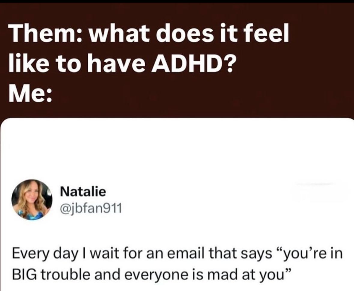 ADHD Memes (@adhdforreal) on Twitter photo 