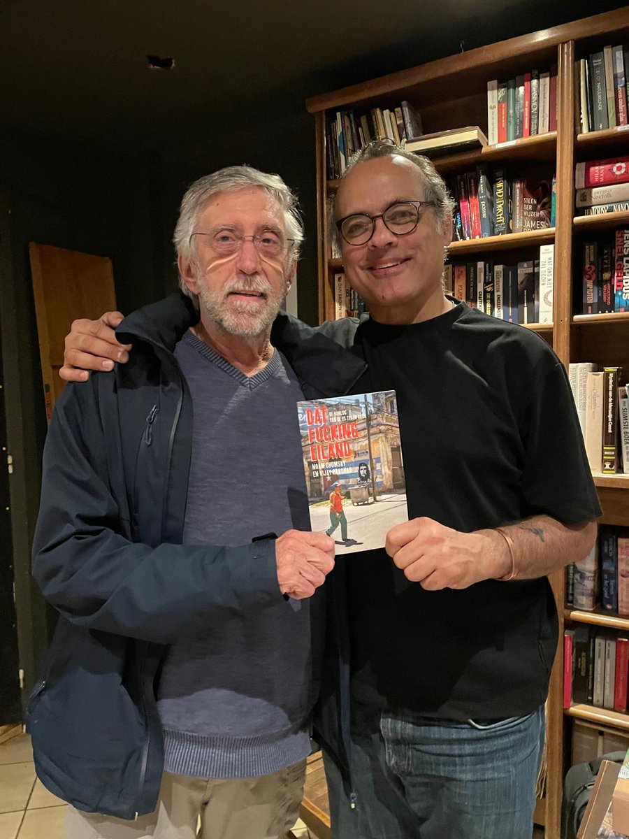 Vijay Prashad (@vijayprashad) on Twitter photo When I was in Antwerp (Belgium) for an event with my comrade and friend <a href="/peter_mertens/">Peter Mertens MP</a>, the editor at EPO - Thomas Blommaert - gave me a copy of the Dutch edition of On Cuba, which is so delightfully called Dat Fucking Eiland, based on a quote from a US bureaucrat. The book was When I was in Antwerp (Belgium) for an event with my comrade and friend <a href="/peter_mertens/">Peter Mertens MP</a>, the editor at EPO - Thomas Blommaert - gave me a copy of the Dutch edition of On Cuba, which is so delightfully called Dat Fucking Eiland, based on a quote from a US bureaucrat. The book was