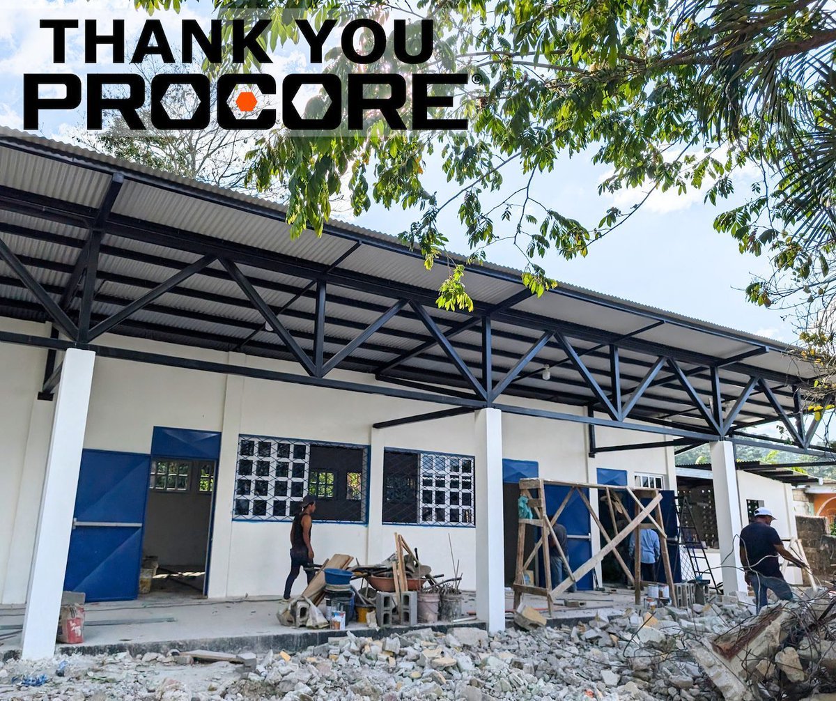 Procore's construction management software is convenient and centralized, allowing our in-country and U.S. staff to communicate across the miles about our international projects. 🌎🛠️ Many thanks to Procore for their generous partnership and the collaboration they facilitate! 🤝