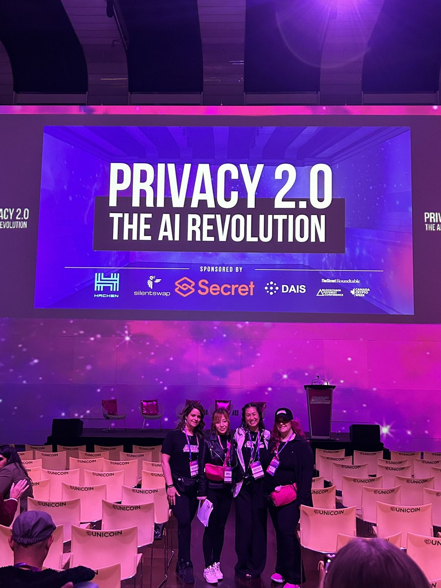 Rinn Maximus (@rinnmax) on Twitter photo The <a href="/Futurist_conf/">Blockchain Futurist Conference</a> power team!! 🫶🏽 congrats on another epic conference, this stage is unreal! 🤩
#Futurist25 The <a href="/Futurist_conf/">Blockchain Futurist Conference</a> power team!! 🫶🏽 congrats on another epic conference, this stage is unreal! 🤩
#Futurist25