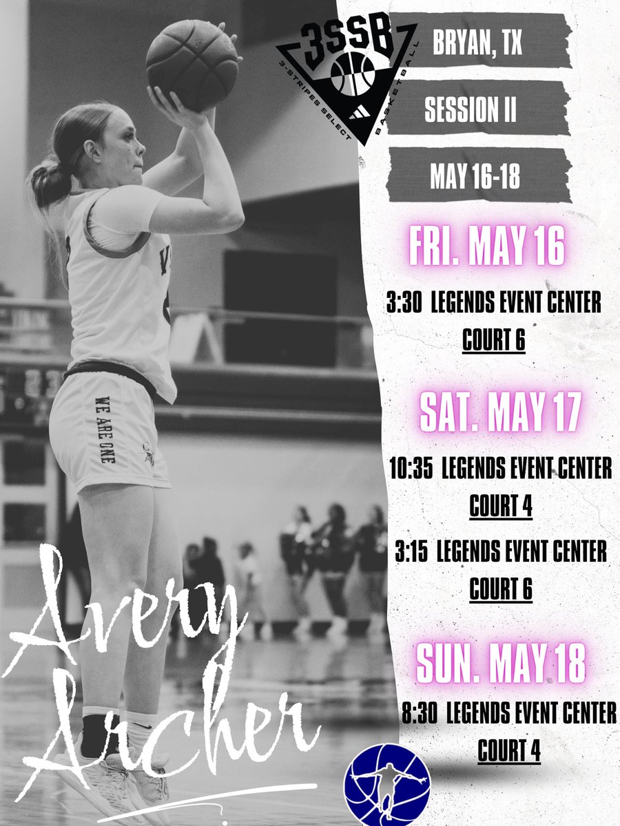 Avery Archer (@averyarcher22) on Twitter photo ‼️‼️ Coaches, tap in to Session 2 in MY hometown this weekend. 😎
<a href="/LadyJetsElite/">Lady Jets Elite</a> <a href="/BHSLadyVikings/">Lady Viking Basketball</a> ‼️‼️ Coaches, tap in to Session 2 in MY hometown this weekend. 😎
<a href="/LadyJetsElite/">Lady Jets Elite</a> <a href="/BHSLadyVikings/">Lady Viking Basketball</a>