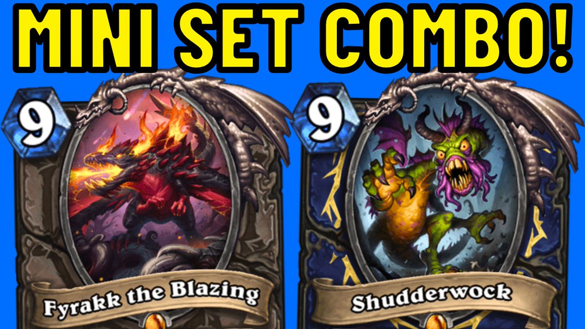 This NEW Mini Set is HOT FIRE! Check out the Fyrakk OTK here: 

youtu.be/KZjlqDHKfBA