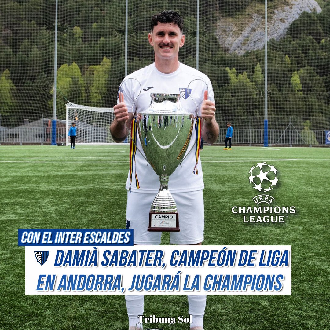 🇪🇺 𝑨 𝑳𝑨 𝑪𝑯𝑨𝑴𝑷𝑰𝑶𝑵𝑺 🇪🇺

⭐️ El <a href="/interescaldes/">Inter Club Escaldes</a> de <a href="/damiist8/">Dami</a>, a la previa de la <a href="/ChampionsLeague/">UEFA Champions League</a> 

#TribunaSol