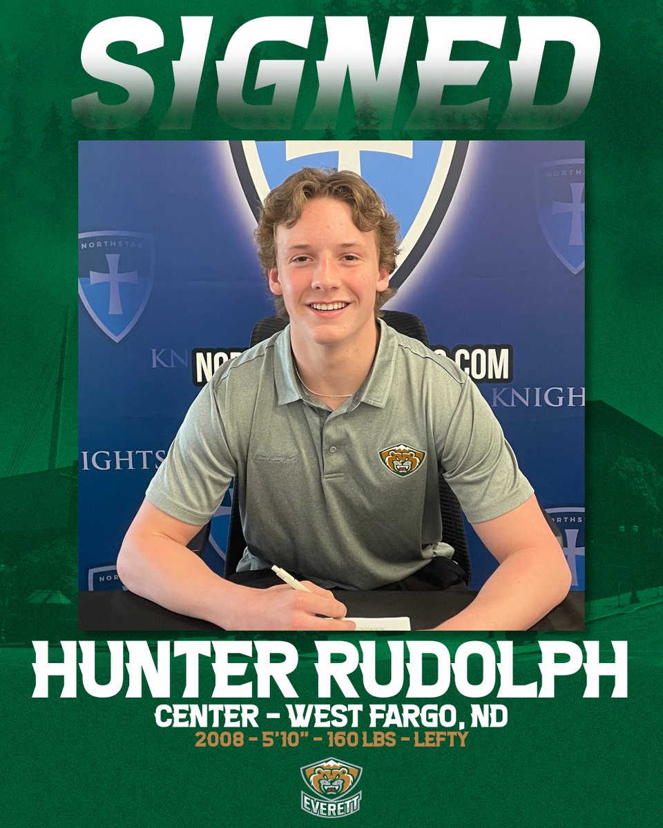Fargo, don't ya know!

We've signed St. Cloud State commit F Hunter Rudolph ('08) to a WHL Scholarship &amp; Development Agreement!

📰: chl.ca/whl-silvertips…