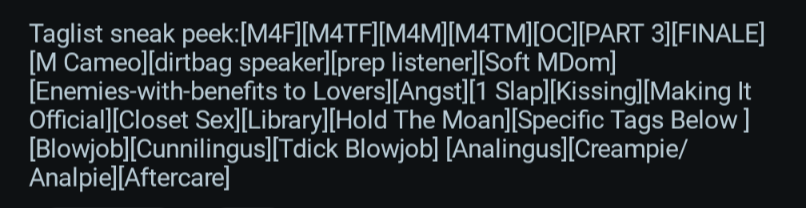 Part 3 coming Friday, May 16th 😌