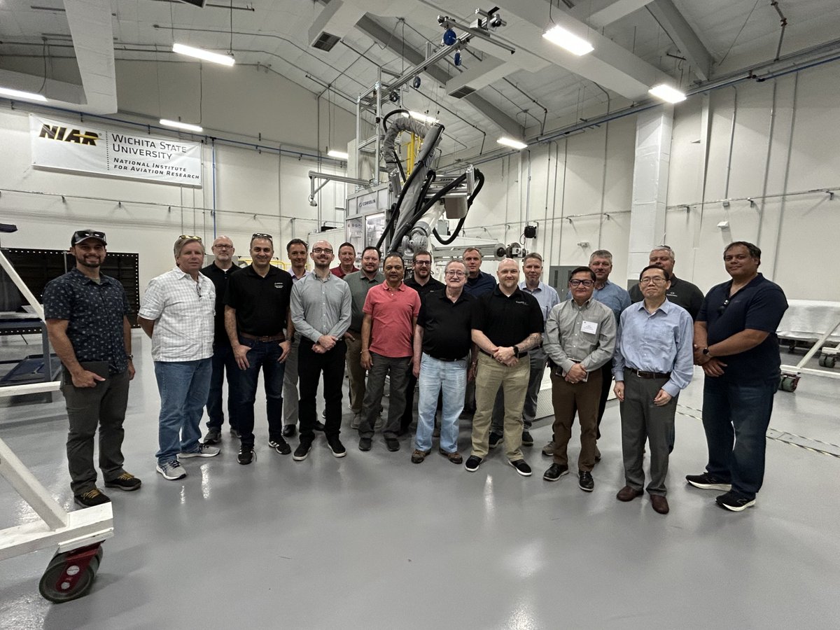 NIAR at Wichita State University (@niarwsu) on Twitter photo Members of the <a href="/SAEIntl/">SAE InternationalĀ®</a> A-10 Committee toured NIARās Advanced Technologies Lab for Aerospace Systems (ATLAS) and 3DEXPERIENCE Center today. Thanks for visiting! Members of the <a href="/SAEIntl/">SAE InternationalĀ®</a> A-10 Committee toured NIARās Advanced Technologies Lab for Aerospace Systems (ATLAS) and 3DEXPERIENCE Center today. Thanks for visiting!