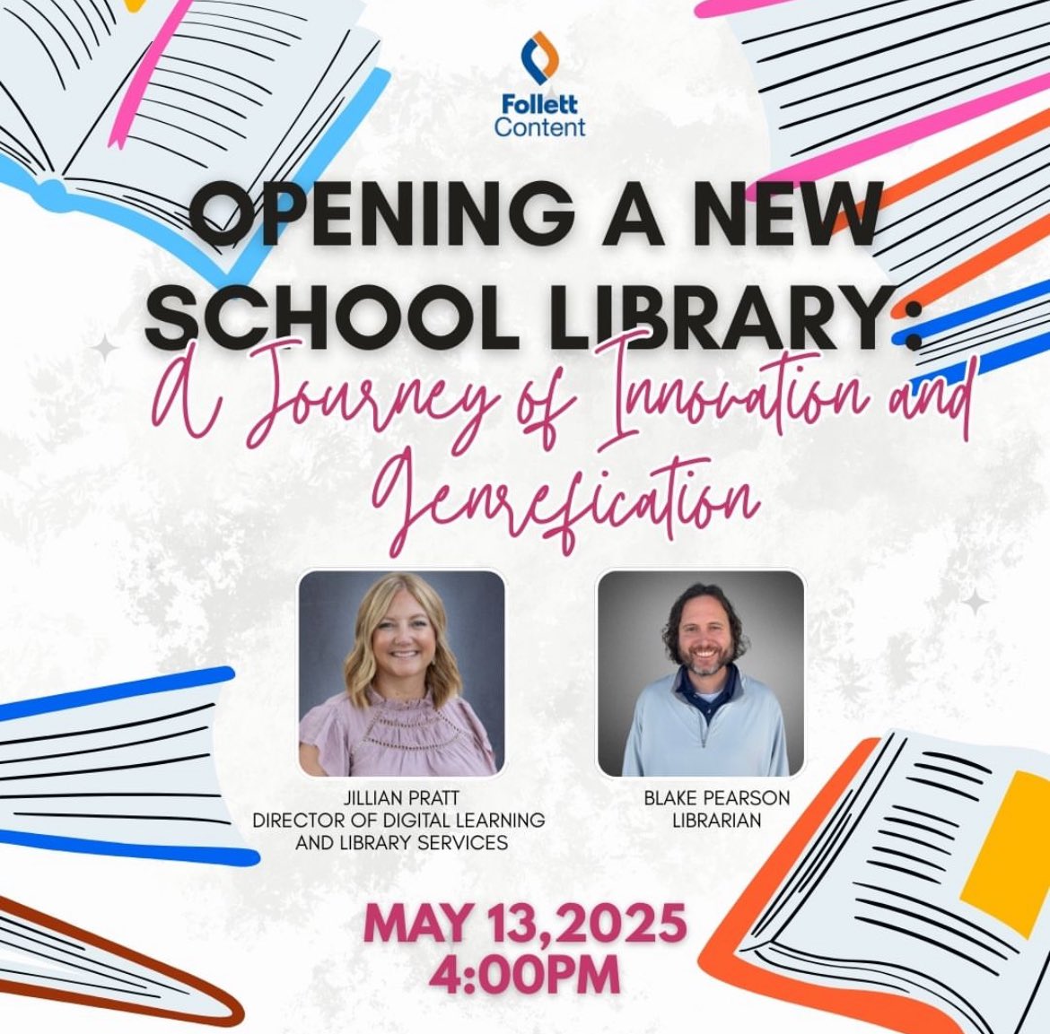 Join us at 4! <a href="/follettcontent/">Follett Content</a>