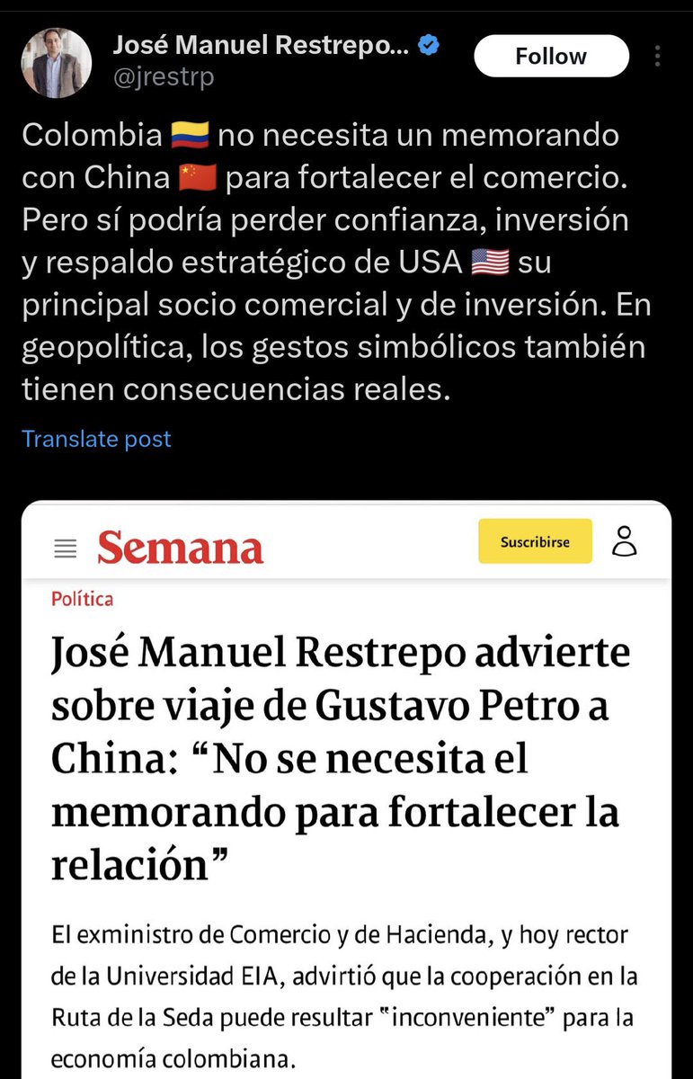Alejandra (@notiparaco) on Twitter photo Acompáñenme a ver esta tragicomedia de este badulaque de <a href="/jrestrp/">José Manuel Restrepo Abondano</a> Acompáñenme a ver esta tragicomedia de este badulaque de <a href="/jrestrp/">José Manuel Restrepo Abondano</a>