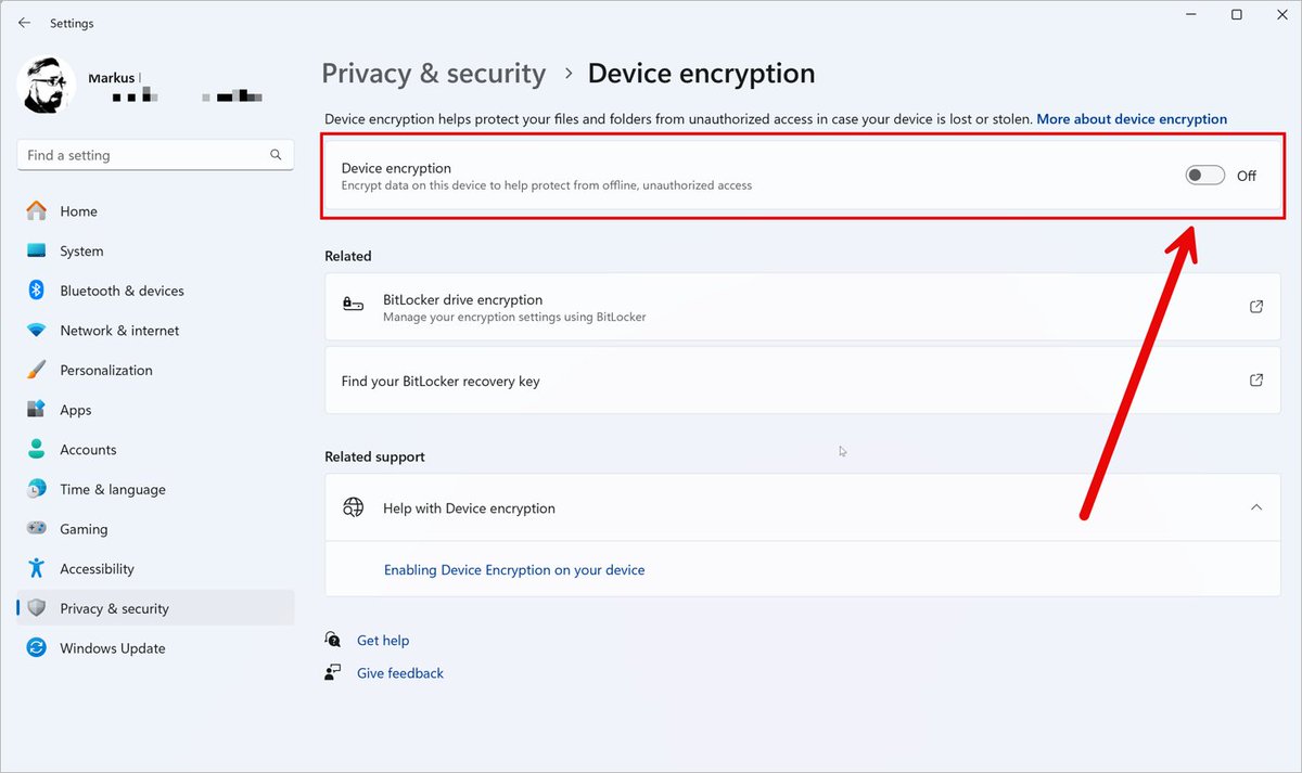 Enable Device Encryption on Windows 11
4sysops.com/archives/enabl…