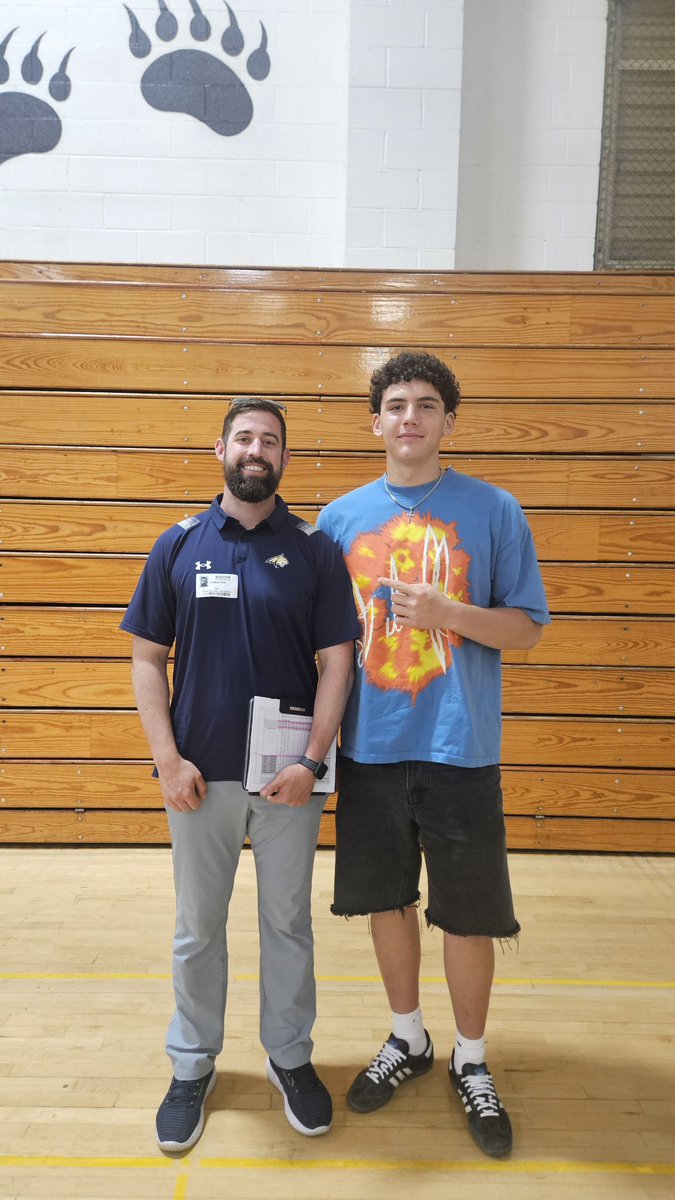 Thank you coach <a href="/CoachJFirm/">Josh Firm</a> for taking some time to come by visit me yesterday. We had a great conversation looking forward to more! <a href="/tvhsbearsfb/">Temecula Valley Football</a> <a href="/JoelNichols19/">Joel Nichols</a> <a href="/johnbonFTBL1ST/">Coach B</a>