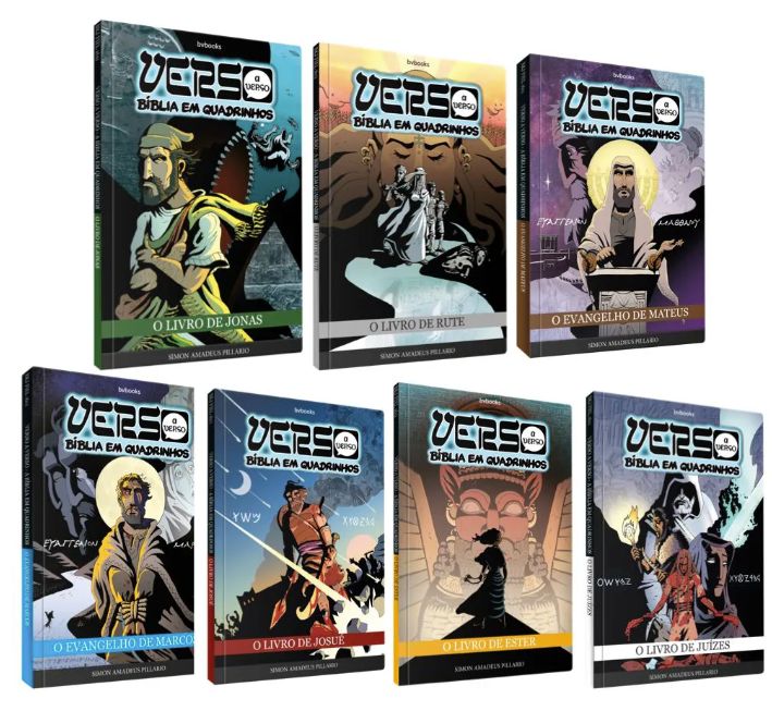 PORTUGUESE: Did you know the Bible Comic is also available in Portuguese, and in hardback no less?

bvbooks.com.br/loja/busca.php…