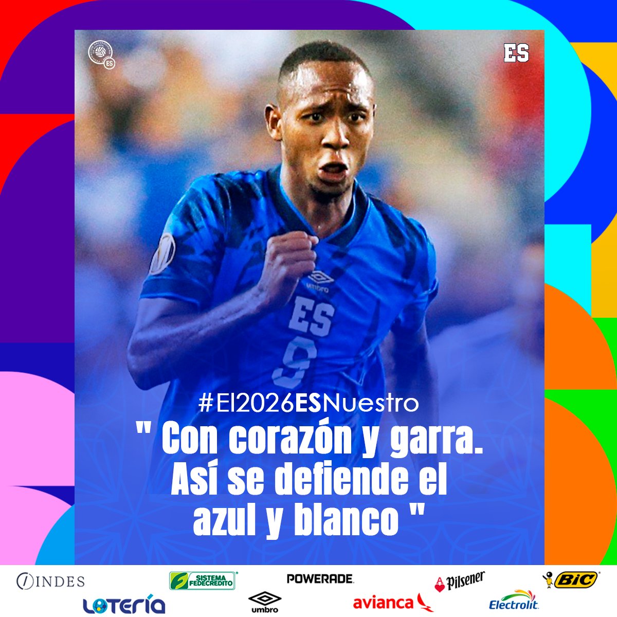 💪 | #𝐄𝐥𝟐𝟎𝟐𝟔𝐄𝐒𝐍𝐮𝐞𝐬𝐭𝐫𝐨 

Este 10 de junio, todos a alentar desde las gradas del Estadio Cuscatlán 🏟️

🎫 ⬅ Adquiere ya tu boleto en SMARTTICKET.FUN y en puntos de venta físicos autorizados  

#ElSalvador