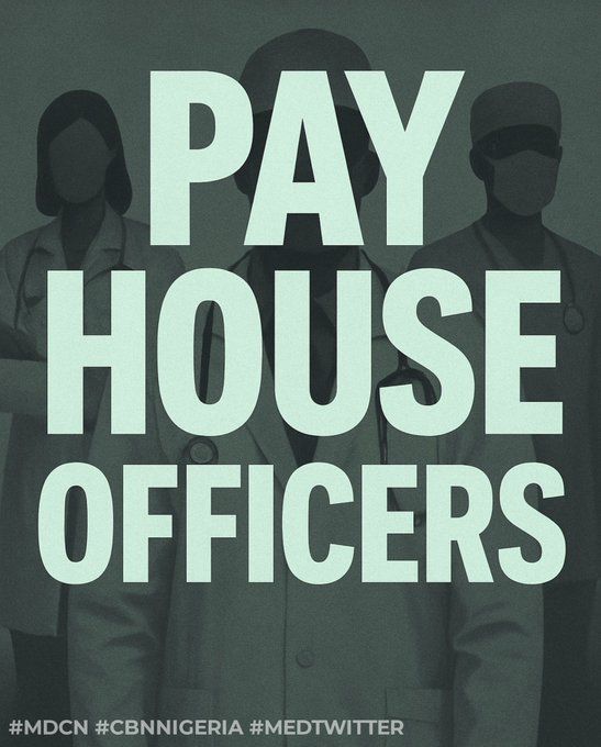 Houseofficers are undoubtedly the most overworked workforce in Nigeria. Yet after working our ass off for the month to get paid becomes an issue. 
Pay us our salary!!!
<a href="/MDCNOfficial/">Medical and Dental Council of Nigeria</a>
<a href="/nard_nigeria/">NARD</a> 
<a href="/Fmohnigeria/">Federal Ministry of Health, NIGERIA</a> 
<a href="/aproko_doctor/">Dr. Chinonso Egemba</a> 
<a href="/NigerianDoctors/">NIGERIAN DOCTORS</a> 
<a href="/ARISEtv/">ARISE NEWS</a> 
<a href="/channelstv/">Channels Television</a>