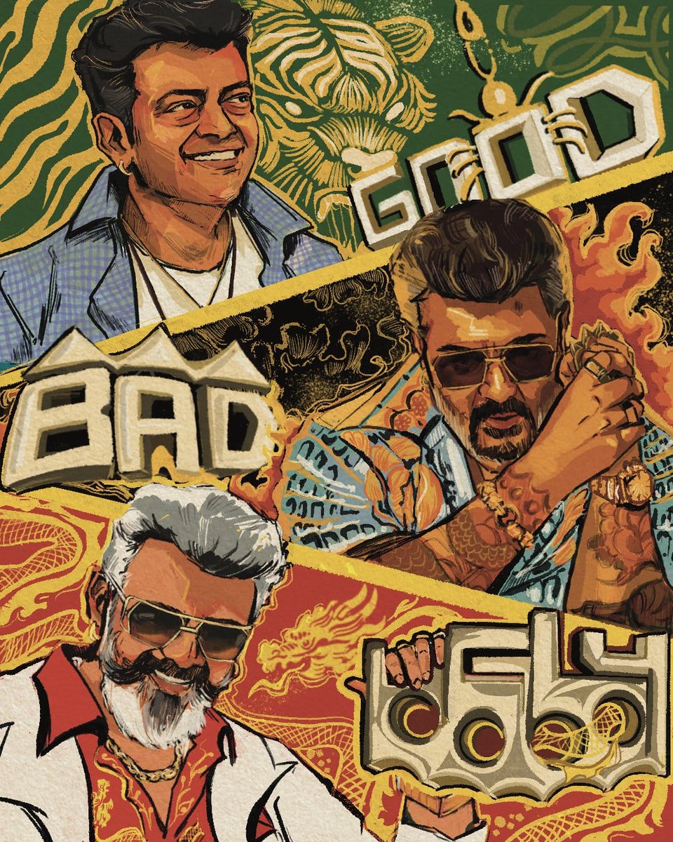 After rocking the theaters, #AK 's #GoodBadUgly is rocking <a href="/NetflixIndia/">Netflix India</a> now.. 🔥 

Streaming in multiple languages..

<a href="/Netflix_INSouth/">Netflix India South</a>