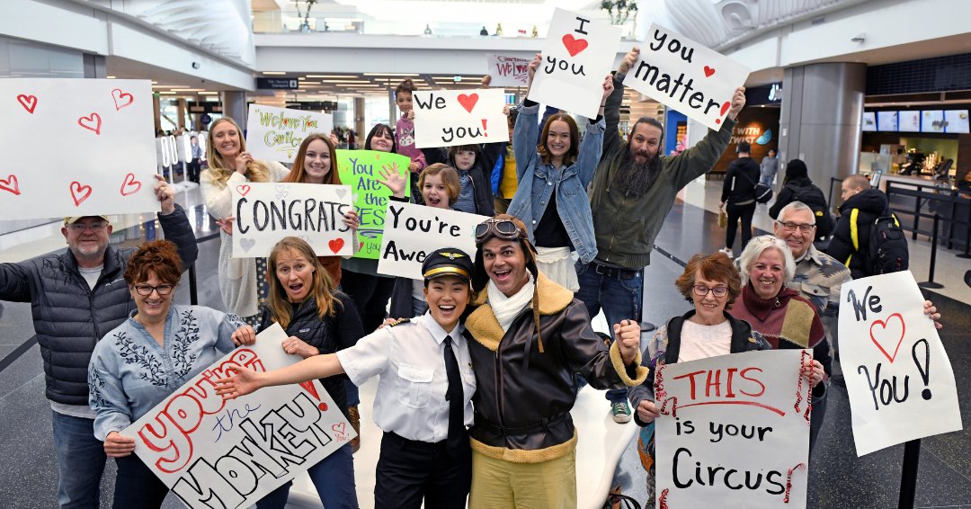 This one’s for YOU. Yes, you. You're awesome. You matter. We love you. We even have signs for you. 💥🎉#RandomActs #BYUtv #RandomActsOfKindness #PayItForward