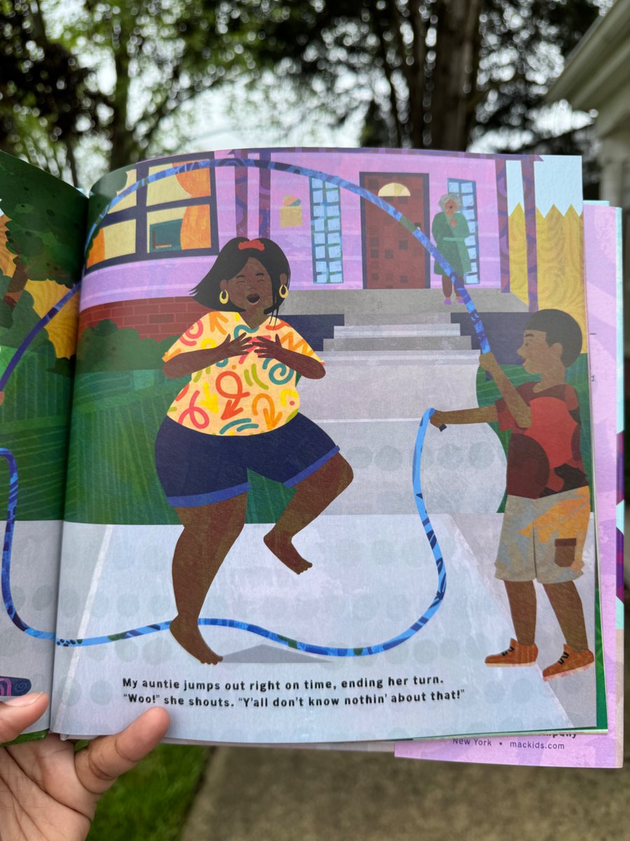 I have a book that is out today. Guess who is in it? Fat women. Why? Because I grew up seeing and loving my fat aunties. We are not being “portrayed” as fat, beloved, Fat Black women just exist too.