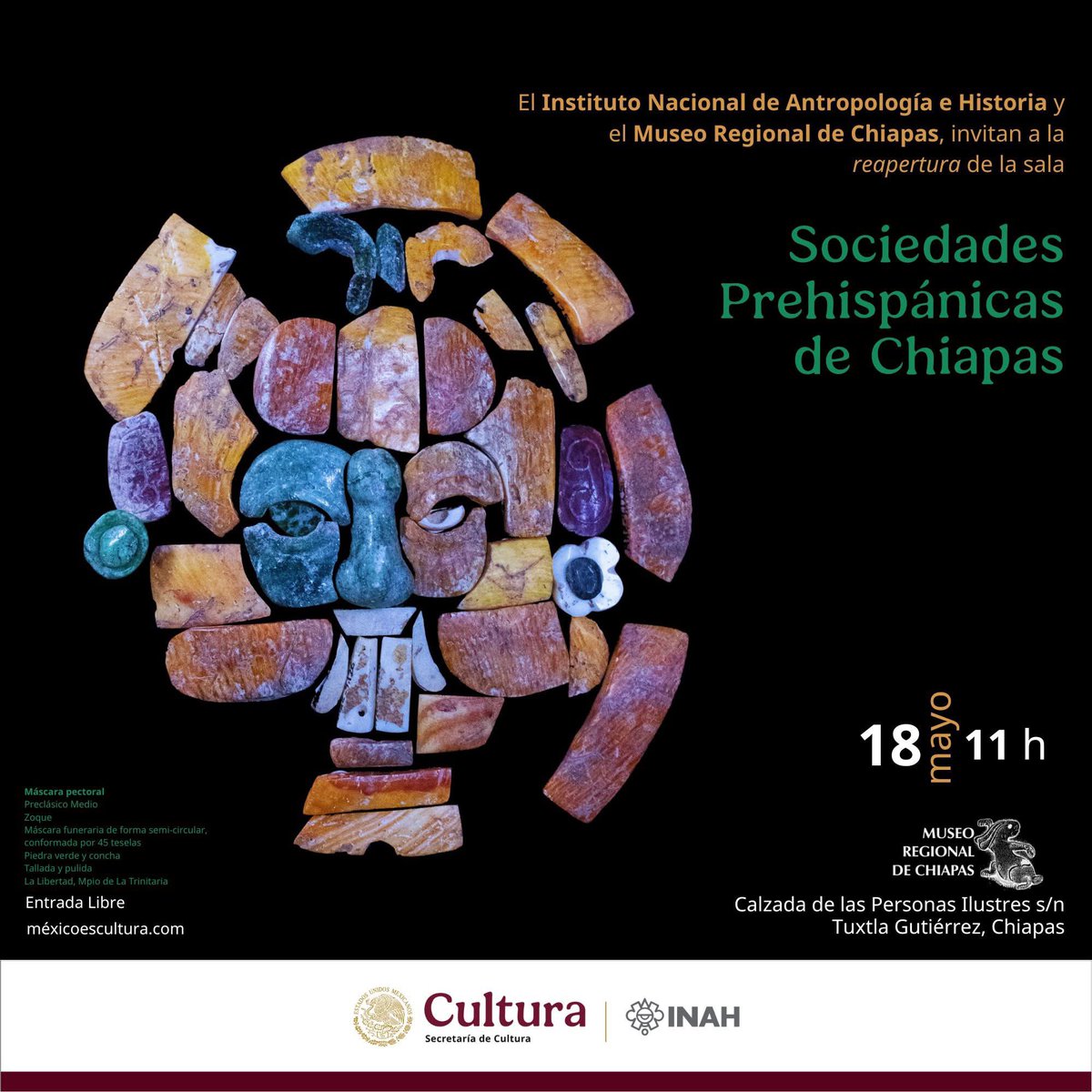 Museo Regional de Chiapas-INAH tweet media