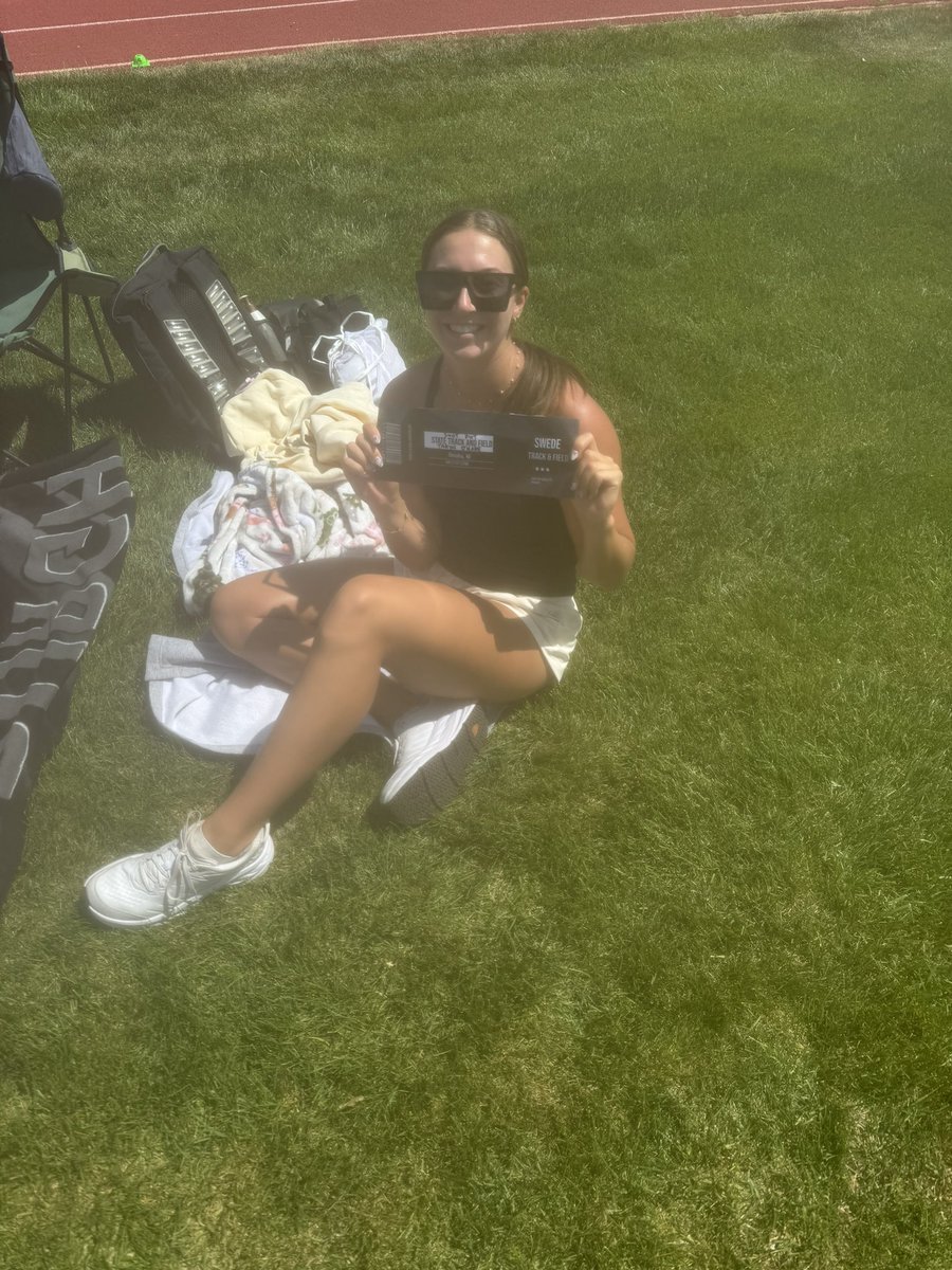 Taryn is heading to Omaha in the shot put! Congrats Taryn!