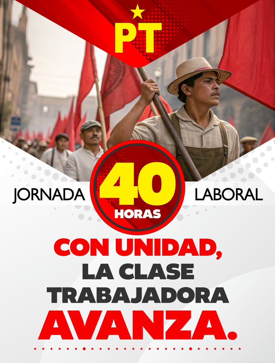 DiputadosPTmx's tweet photo. ✅ Con unidad, la clase trabajadora avanza.
Cuando el pueblo se organiza, nada lo detiene.

#PTesla4T https://t.co/WkWvyPdMhE