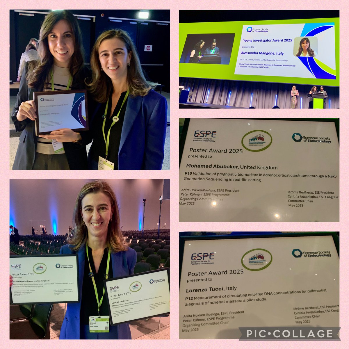 Birmingham Adrenal Team (@bham_at) on Twitter photo Well done to <a href="/LaStatale/">Università degli Studi di Milano</a> Alessandra Mangone for winning the <a href="/ESEndocrinology/">European Society of Endocrinology (ESE)</a> Young Investigator Award 2025, & <a href="/unibirmingham/">Uni of Birmingham</a> <a href="/UoB_MSS/">Metabolism and Systems Science (MSS)</a> Lorenzo Tucci <a href="/DocTux92/">Lorenzo Tucci</a> and <a href="/uhbtrust/">University Hospitals Birmingham</a> <a href="/UHBCancer/">UHB Cancer Services</a> Abubaker Mohamed for their poster prizes 🏆👏👏👏 #ECE2025 #connectingendocrinology #teamwork Well done to <a href="/LaStatale/">Università degli Studi di Milano</a> Alessandra Mangone for winning the <a href="/ESEndocrinology/">European Society of Endocrinology (ESE)</a> Young Investigator Award 2025, & <a href="/unibirmingham/">Uni of Birmingham</a> <a href="/UoB_MSS/">Metabolism and Systems Science (MSS)</a> Lorenzo Tucci <a href="/DocTux92/">Lorenzo Tucci</a> and <a href="/uhbtrust/">University Hospitals Birmingham</a> <a href="/UHBCancer/">UHB Cancer Services</a> Abubaker Mohamed for their poster prizes 🏆👏👏👏 #ECE2025 #connectingendocrinology #teamwork