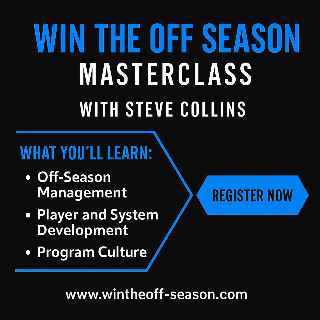 TeachHoopsBBall's tweet image. The off-season is where champions are built. Get the tools and guidance you need starting Monday, May 19th, 7:00 PM CST. Learn more at wintheoff-season.com #OffSeasonGains #SportsTraining