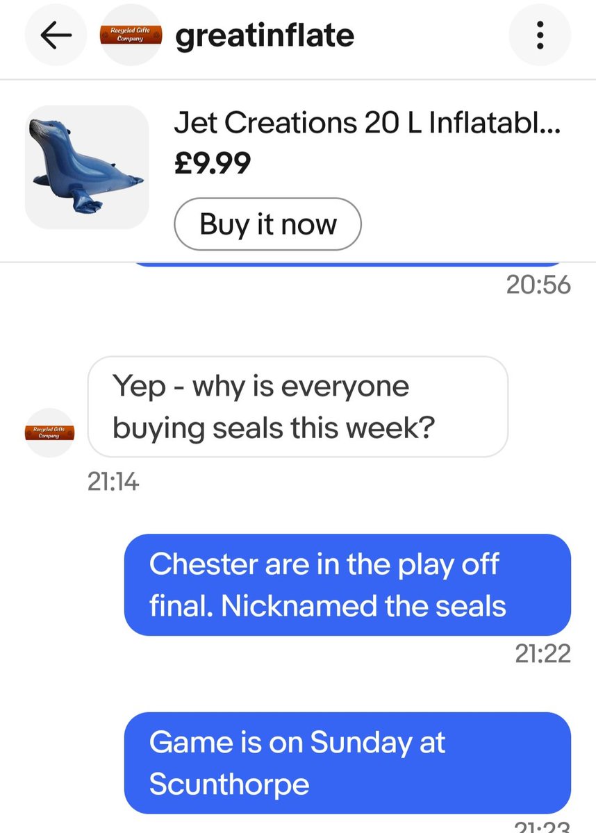 Lol 🦭💙⚽️⬇️ <a href="/ChesterFC/">Chester FC</a>
