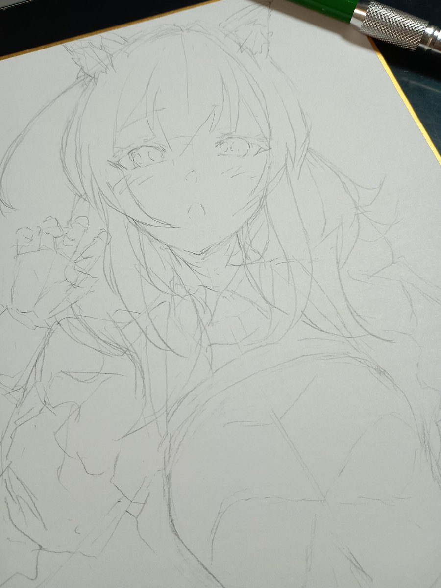 (「・ω・)「ガオーめいちゃん🤤😹ガオー! 