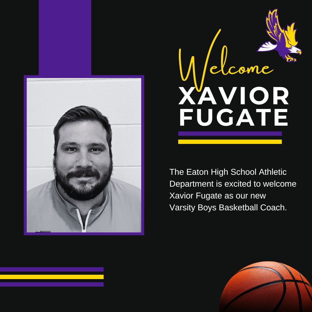 Xavier (@xfugate) on Twitter photo Thank you <a href="/EatonEaglesHS/">Eaton High School</a> for allowing me to lead your menβs program <a href="/EatonHoops937/">Eaton Eagles Basketball</a> Thank you <a href="/EatonEaglesHS/">Eaton High School</a> for allowing me to lead your menβs program <a href="/EatonHoops937/">Eaton Eagles Basketball</a>
