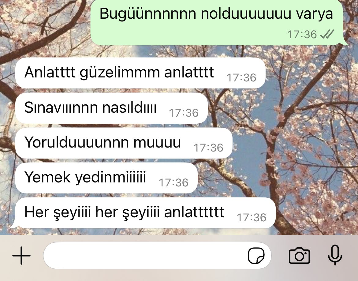 bizi böyle dinleyecek biri lazım