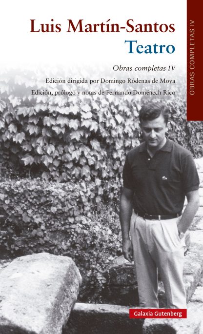 #LuisMartinSantosTeatro Este cuarto tomo de las O.C.  supone una auténtica novedad. Del teatro escrito por LMS había muy pocas y vagas noticias, por lo demás inexactas. Sin embargo, el autor había escrito para la escena desde muy temprano... bit.ly/TeaTr