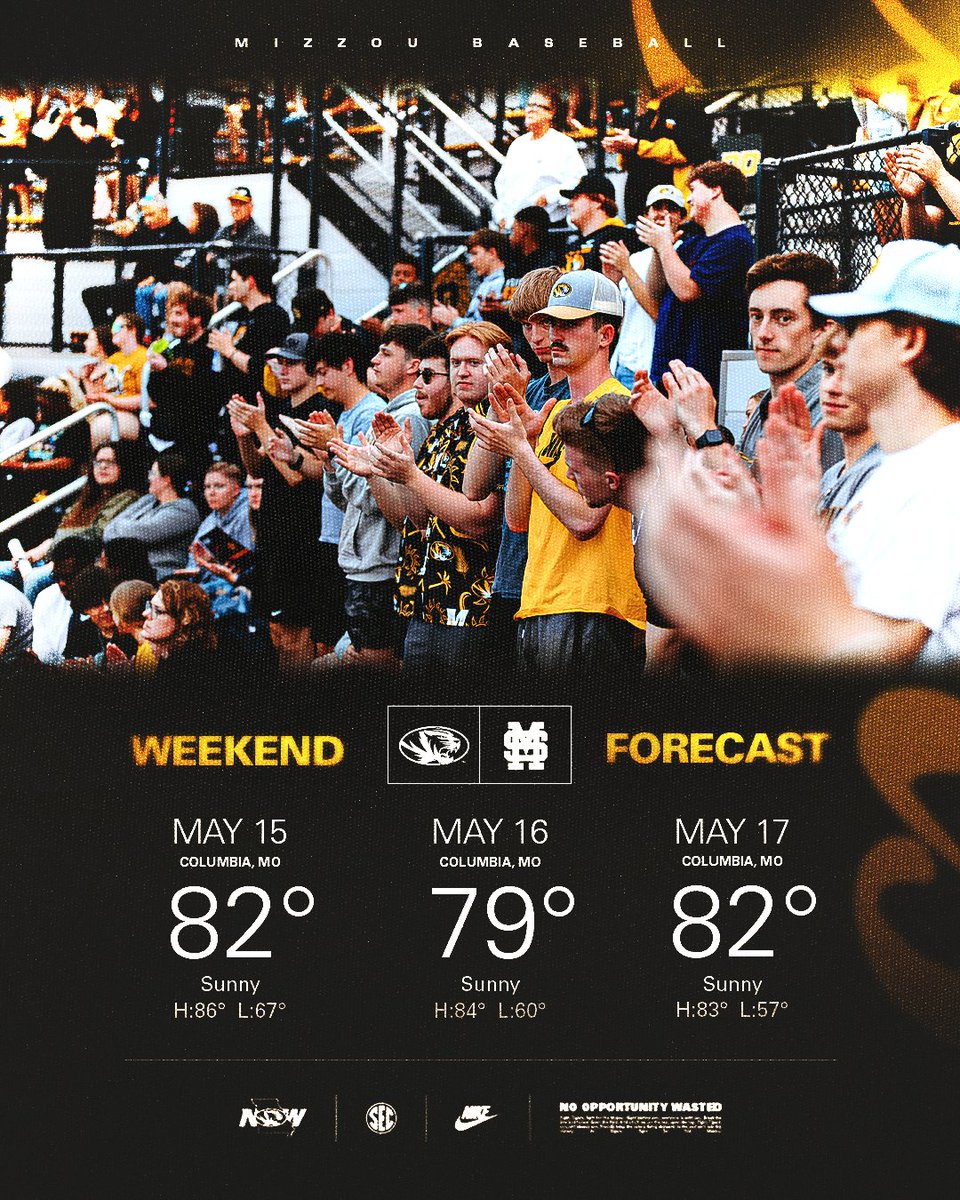 It's going to be a great weekend at Taylor! 

🎟️ | bit.ly/3T94lmt

#𝙈𝙞𝙯𝙯𝙤𝙪𝙉𝙊𝙒 | 🐯⚾️