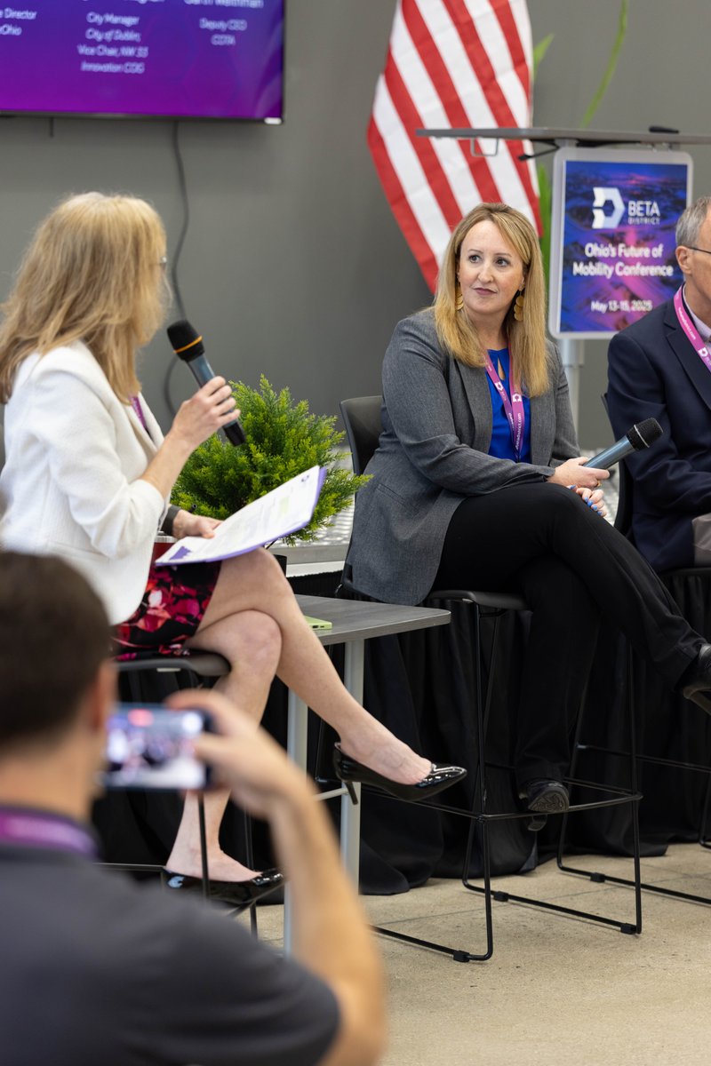 The Future of Mobility is here! City Manager Megan O'Callaghan participated in a panel discussion on customer, community and partner engagement on day one of The Beta District’s inaugural Ohio Future of Mobility Conference. The three-day forum draws local, national and