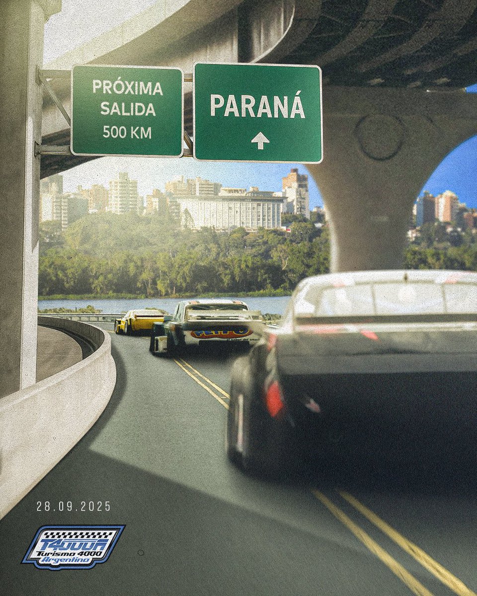 🔥 NUEVO DESTINO 🔥

Parana nos espera ‼️
En Septiembre se dará un hecho HISTÓRICO con el ingreso del Club Volantes Entrerrianos en nuestro calendario 🤩 <a href="/CVEoficial/">Club de Volantes Entrerrianos Autodromo de paraná</a> 🏆
-
<a href="/turismoparana/">Turismo Paraná</a> | <a href="/EntreRiosTurism/">Entre Ríos Turismo</a>