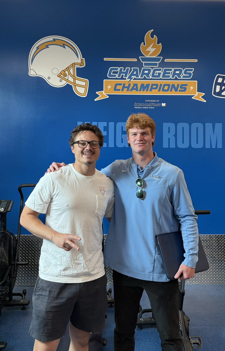 Alec Rozmus (@arozmus3) on Twitter photo Was great seeing <a href="/USDFootball/">San Diego Football</a> legend <a href="/Finch1414/">Anthony Lawrence</a> at <a href="/foothillers/">Grossmont High Football</a> football today. Had an awesome day meeting coaches and players in East County.
East County ➡️ Torero Legend…who’s next? Was great seeing <a href="/USDFootball/">San Diego Football</a> legend <a href="/Finch1414/">Anthony Lawrence</a> at <a href="/foothillers/">Grossmont High Football</a> football today. Had an awesome day meeting coaches and players in East County.
East County ➡️ Torero Legend…who’s next?