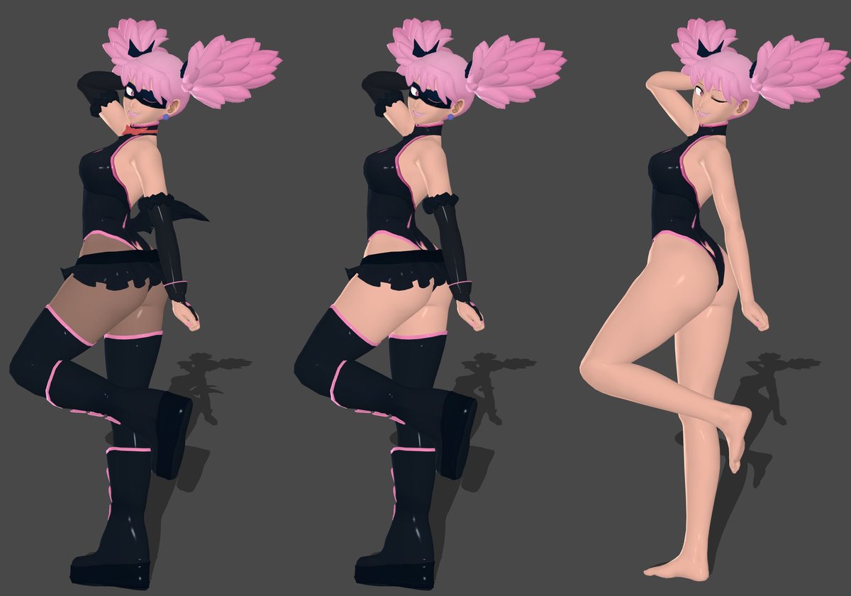 Name: MHA Pop Step

Details: Thank you gucci_boots for the model parts for Pop Step. ^^  Have fun!

Download Link: mediafire.com/folder/57hxr0e…

All chars are 18+. I don't own any of the models featured.