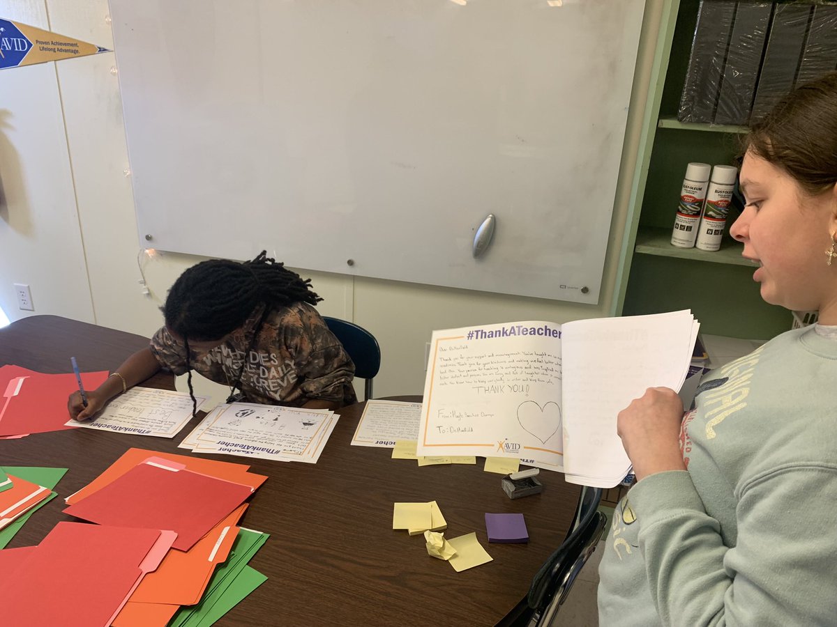 Last week, our CMS #AVID students organized "Suds &amp; Smiles" to celebrate #TeacherAppreciation! They researched, strategized, and delivered a heartfelt thank-you to honor their teachers' dedication and hard work. 
 #AVIDforPossibility 
#OneChatham