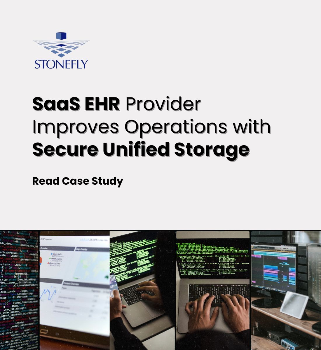 A SaaS EHR provider ditched fragmented storage and leveled up with unified scale-out storage:

✅ Stronger ransomware protection
✅ Higher uptime
✅ Simpler management

One move. Major impact. stonefly.com/case-study/saa… 

#HealthcareIT #UnifiedStorage #SaaS #EHR