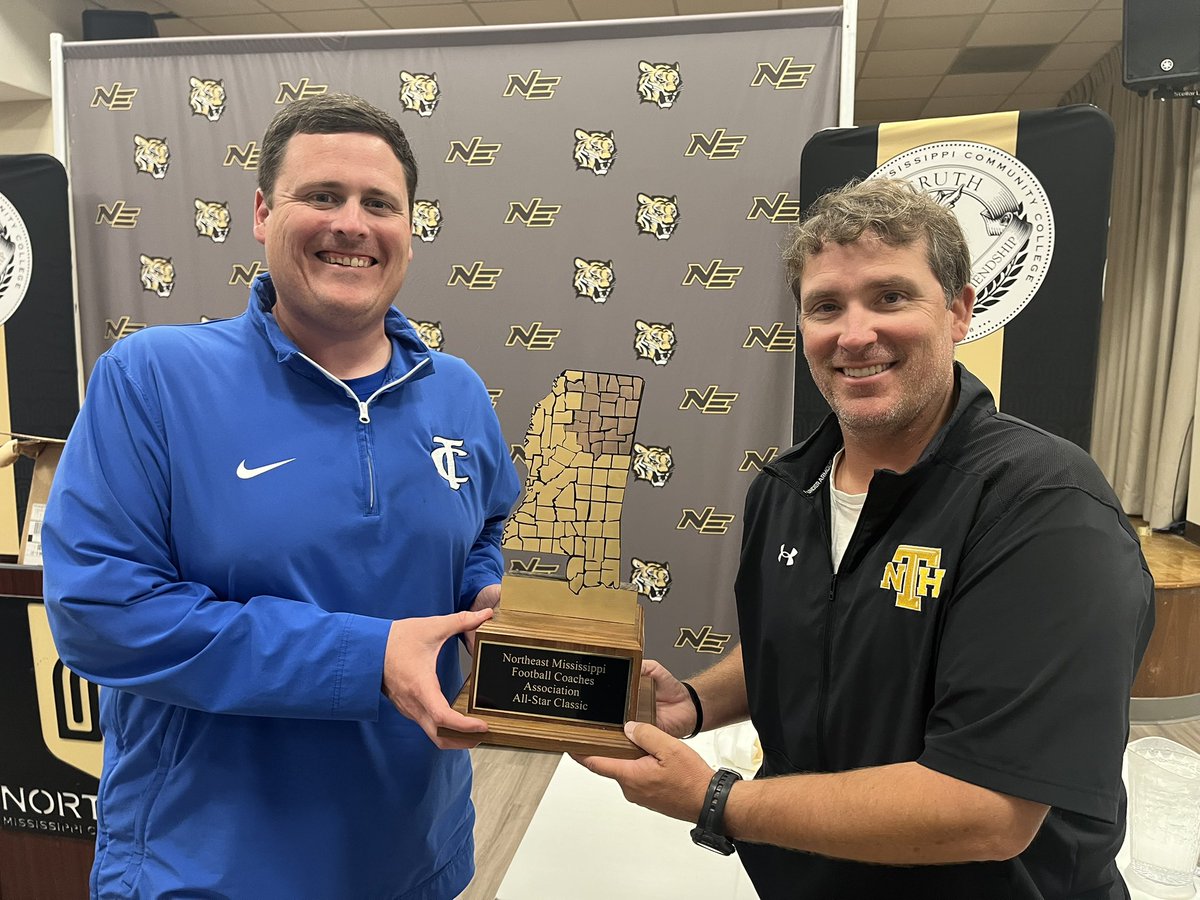 The Battle for the Trophy between Coach <a href="/CoachQTishCo/">Cory Quinn</a> and Coach <a href="/coachaglenn/">Allen Glenn</a>  will kickoff tomorrow at 6 pm! #North #South #AllStars