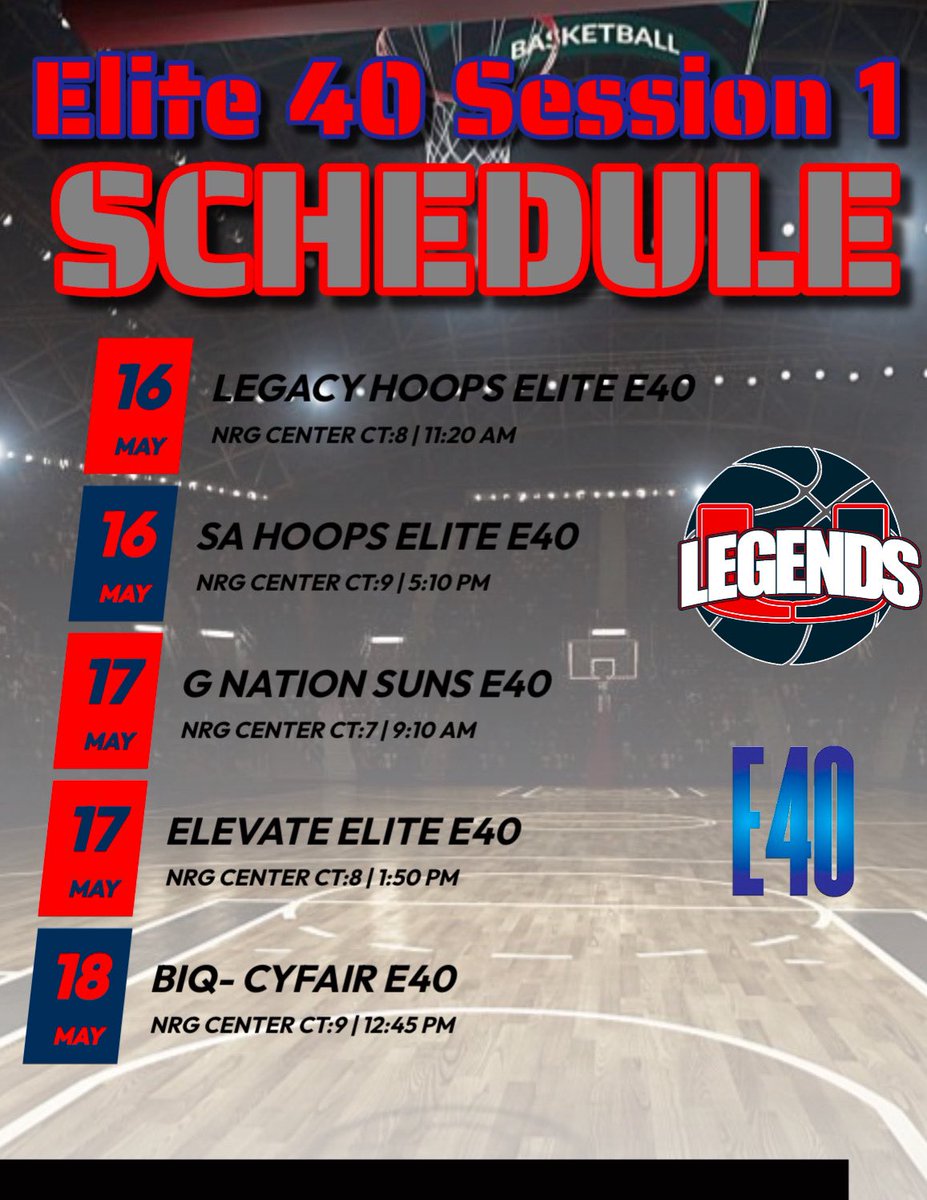 Neelah Leach (@leachneelah) on Twitter photo ๐จSchedule for upcoming games this weekend in Houston!!!! <a href="/LEGENDS__UNITED/">Legends United</a> <a href="/Ladydolphinsgbb/">Whitney Young Lady Dolphins</a> ๐จSchedule for upcoming games this weekend in Houston!!!! <a href="/LEGENDS__UNITED/">Legends United</a> <a href="/Ladydolphinsgbb/">Whitney Young Lady Dolphins</a>