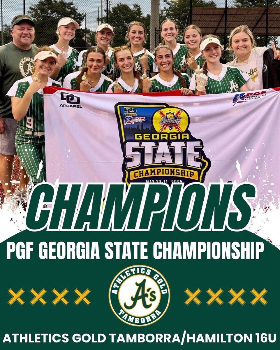 AthleticsGoldTamborra (@agtamborra) on Twitter photo Congrats to our 16U-18U squads for finishing strong this past weekend in the <a href="/PGFnetwork/">PGF</a> Georgia State Championship! Way to represent!
<a href="/AGTTamborra16U/">Athletics Gold Tamborra 16U Gold - Tamborra</a>
<a href="/AGTTamborra18U/">Athletics Gold Tamborra 18U Gold - Tamborra</a>
<a href="/AthleticsGold09/">Athletics Gold Tamborra ‘09</a>
#BuiltDifferent #PressureIsAPrivilege #ChooseHard Congrats to our 16U-18U squads for finishing strong this past weekend in the <a href="/PGFnetwork/">PGF</a> Georgia State Championship! Way to represent!
<a href="/AGTTamborra16U/">Athletics Gold Tamborra 16U Gold - Tamborra</a>
<a href="/AGTTamborra18U/">Athletics Gold Tamborra 18U Gold - Tamborra</a>
<a href="/AthleticsGold09/">Athletics Gold Tamborra ‘09</a>
#BuiltDifferent #PressureIsAPrivilege #ChooseHard