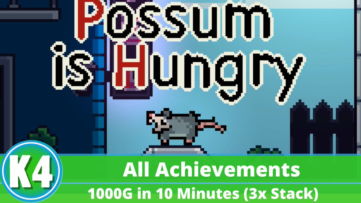 Scott (K4rn4ge) (@k4rn4ge) on Twitter photo New YouTube Video!
Possum Is Hungry - All Achievements - 1000G in 10 Minutes ( Triple Stack! ) | Game by <a href="/synnergycircle/">Synnergy Circle Games</a>
Feel free to like, comment & subscribe!
VIDEO: youtube.com/watch?v=etURMU… New YouTube Video!
Possum Is Hungry - All Achievements - 1000G in 10 Minutes ( Triple Stack! ) | Game by <a href="/synnergycircle/">Synnergy Circle Games</a>
Feel free to like, comment & subscribe!
VIDEO: youtube.com/watch?v=etURMU…