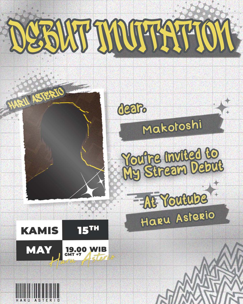 Amang Haru debut ges, jangan lupa mampir