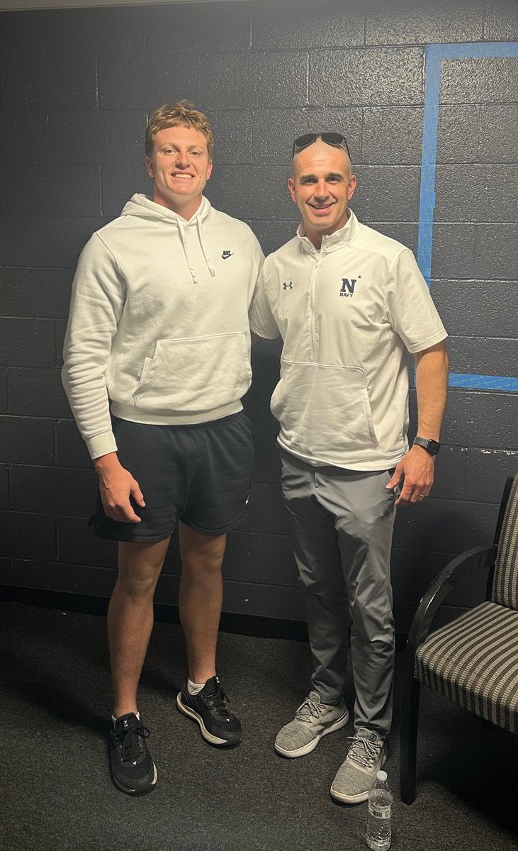 Adam Berns (@adamberns_2026) on Twitter photo Had a great time talking to <a href="/NavyCoachYo/">Mick Yokitis</a> today. Thanks for coming by and checking us out! #GoNavy <a href="/D_WallCoach/">Jerrick Hall</a>
<a href="/car20ruiz/">Carlos Ruiz Jr.</a> <a href="/CoachBGunn/">Brady Gunn</a> <a href="/RecruitFWC/">Recruit FWC</a> <a href="/_CoachMarshall_/">Jay Marshall</a> Had a great time talking to <a href="/NavyCoachYo/">Mick Yokitis</a> today. Thanks for coming by and checking us out! #GoNavy <a href="/D_WallCoach/">Jerrick Hall</a>
<a href="/car20ruiz/">Carlos Ruiz Jr.</a> <a href="/CoachBGunn/">Brady Gunn</a> <a href="/RecruitFWC/">Recruit FWC</a> <a href="/_CoachMarshall_/">Jay Marshall</a>