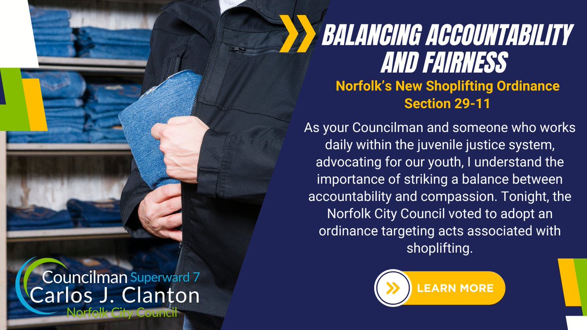 Carlos Clanton for Norfolk City Council tweet media